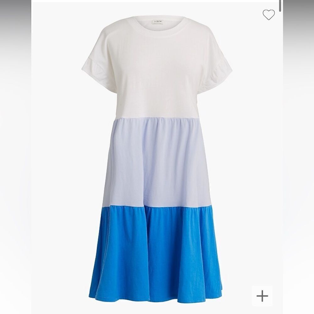 J. Crew Flutter-sleeve T-shirt dress*